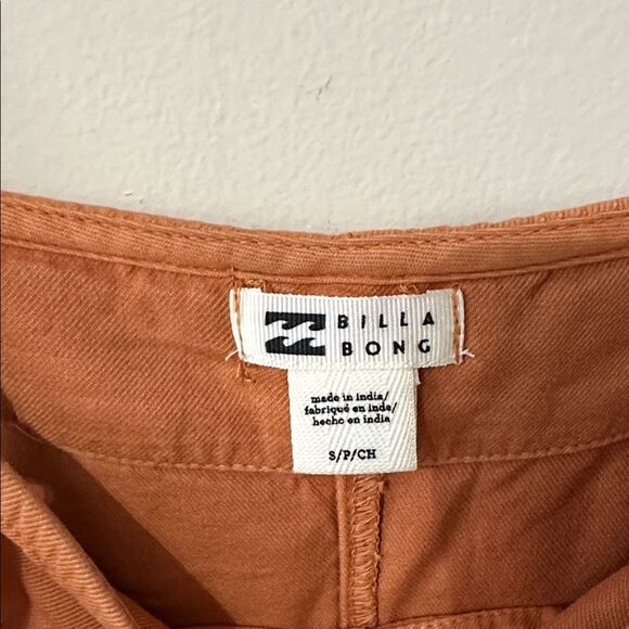 NWT Billabong Women's Wild Pursuit Romper in orange/rust hue - Picture 3 of 6